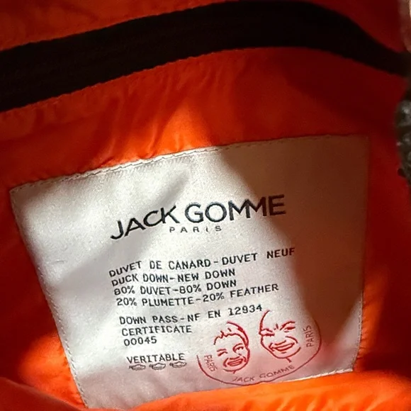 Bright Orange Puffer Bag - Picture 3 of 5